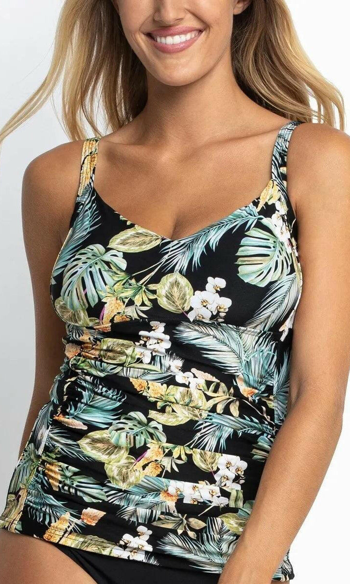 Sunseeker Milla DD/E U/Wire Singlet Black.