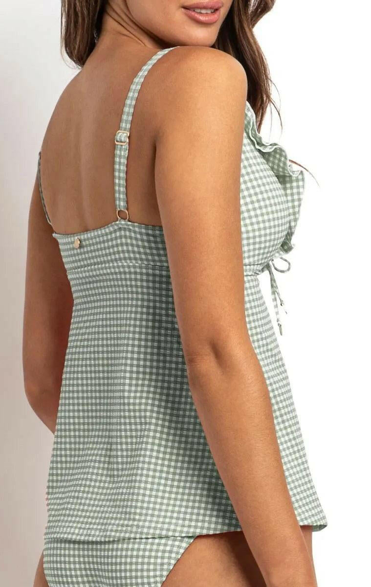 Sunseeker SS12319 Gidget Frill A-Line Singlet Sage.