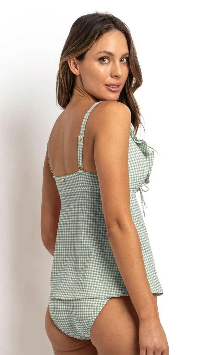 Sunseeker SS12319 Gidget Frill A-Line Singlet Sage.