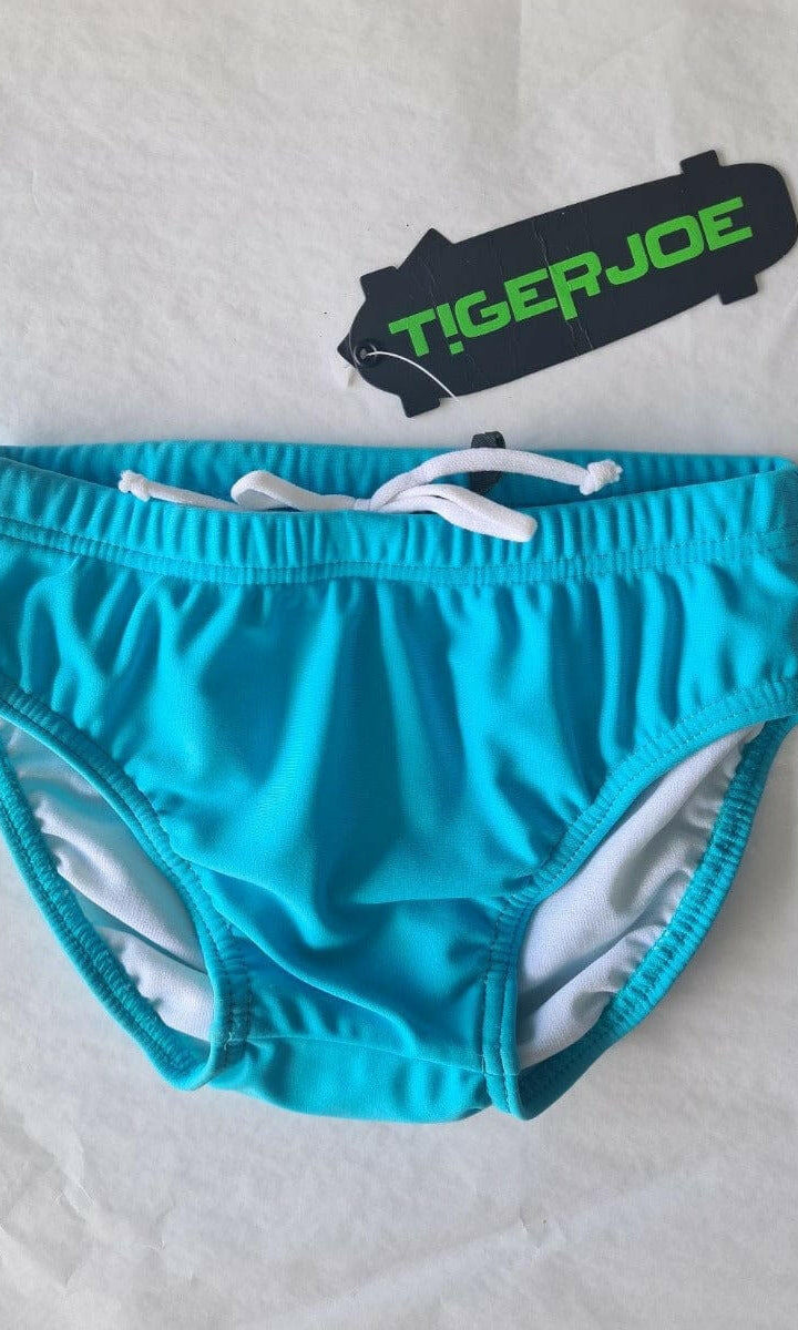 Seafolly Tiger Joe Reef Blue Swim Pant.