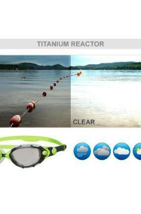 Zoggs Original Predator Flex Titanium Reactor Exclusive.