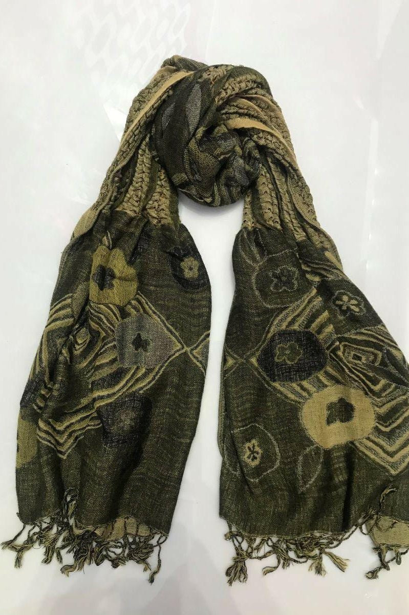 Zura Classic Reversable Winter Shawl PN82.