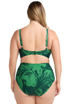 Artesands Les Fauves Botticelli High Waist Swim Pant - Green_4