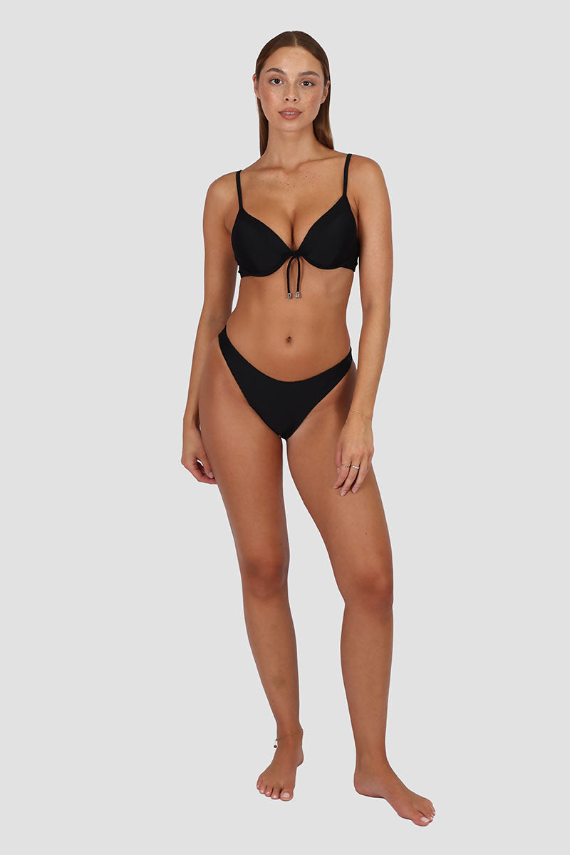 Baku BRA079RCE Rococco Booster Bikini Bra Top - Nero_4