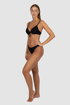 Baku BRA079RCE Rococco Booster Bikini Bra Top - Nero_5