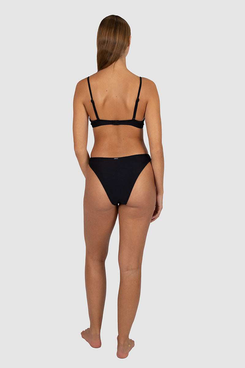 Baku BRA079RCE Rococco Booster Bikini Bra Top - Nero_6