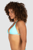Baku BRA558RCE Rococco Slide Triangle Bikini Bra Top - Arctic Blue_2