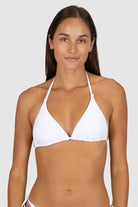 Baku BRA558RCE Rococco Slide Triangle Bikini Bra Top - White_1