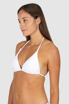 Baku BRA558RCE Rococco Slide Triangle Bikini Bra Top - White_2