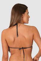 Baku BRA558RCE Rococco Slide Triangle Bikini Bra Top - Cocoa_3