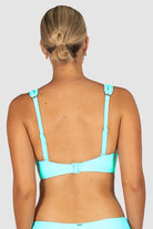 Baku BRA565RCE Rococco D/DD Cup Longline Bikini Bra Top - Arctic Blue_3