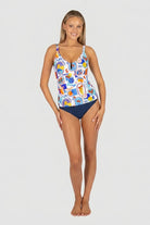 Baku BRA803CTE Cinque Terre D/E Singlet - White