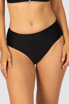 Baku PANT632RCE Rococco Mid Bikini Bottom - Nero_1