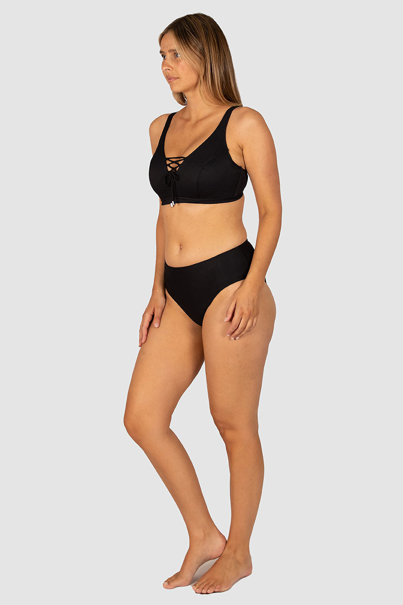 Baku PANT632RCE Rococco Mid Bikini Bottom - Nero_5