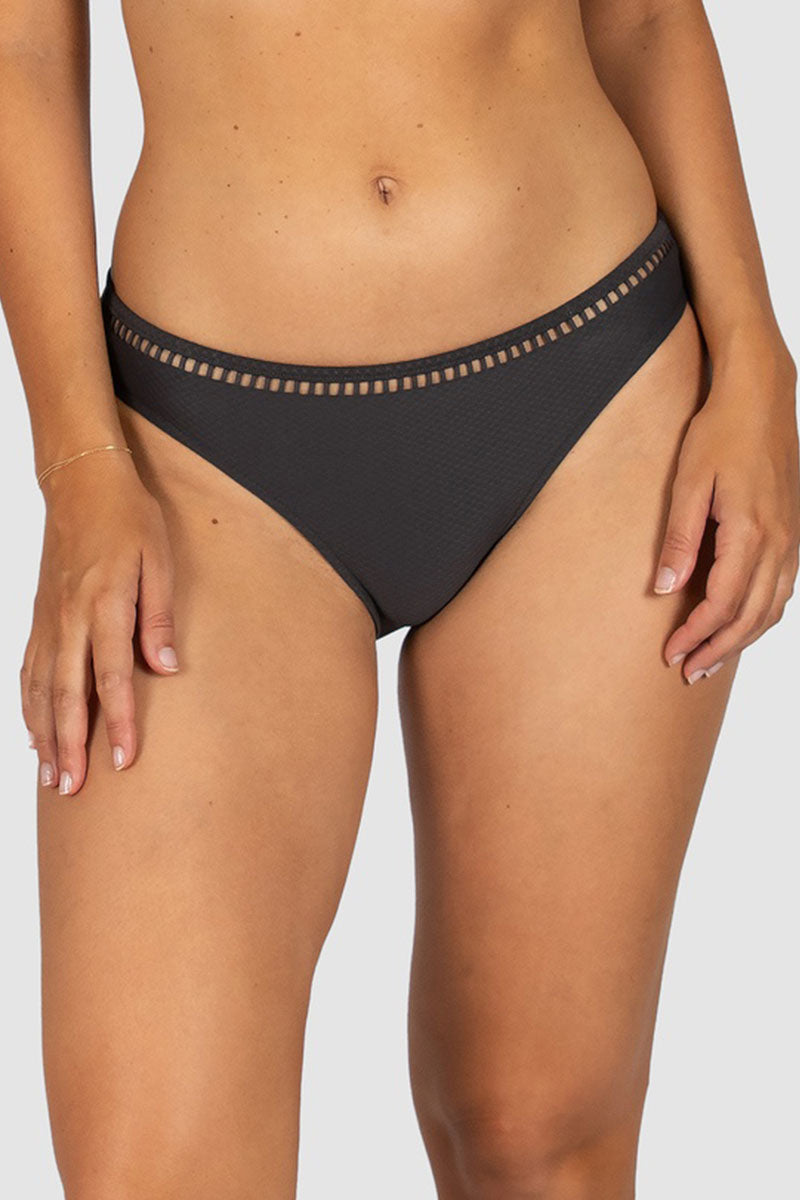 Baku PANT634RCE Rococco Ladder Lace Regular Bikini Bottom - Cocoa_1