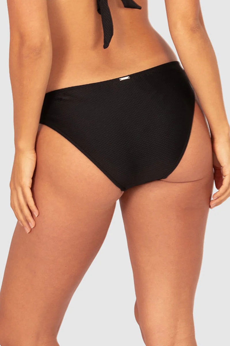 Baku PANT634RCE Rococco Ladder Lace Regular Bikini Bottom - Nero_3