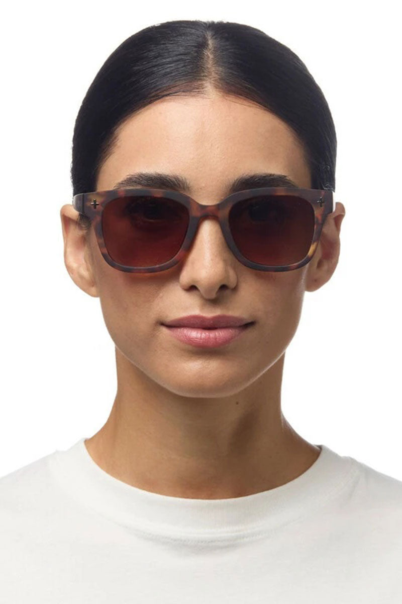 Okkia Giovanni Sunglasses - Havana and Blue