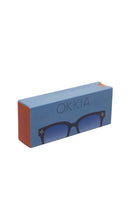 Okkia Giovanni Sunglasses - Midnight (blue lenses)