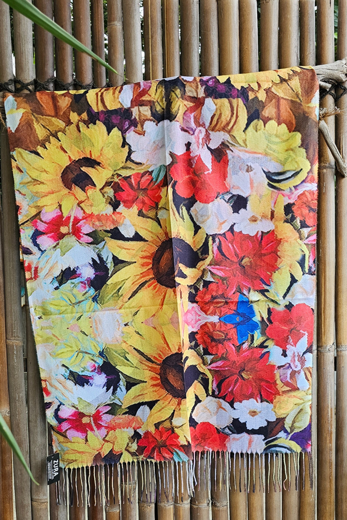 FRIDA-KAHLO-casa77-cashmere-sunflowers-scarf-os-ozresort