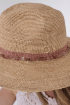 Sundaise Camilla Panama Raffla Blush.