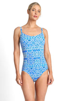 Jantzen Bazaar E/F Scoop One Piece - Blue_3