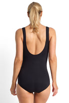 Jantzen Fierce Pintuck Mastectomy One Piece - Black_2