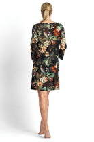 Jantzen Hibiscus Mesh Beach Smock Black.