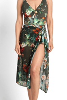 Jantzen Hibiscus Forest Mesh Sarong.