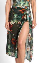 Jantzen Hibiscus Forest Mesh Sarong.