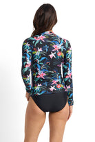 Jantzen JA91265MAS Select Long Sleeve Mastectomy Rashie - Black_4