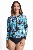 Jantzen JA91274MAS Select Long Sleeve Mastectomy Rashie - Black_2