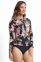 Jantzen JA91274MAS Select Long Sleeve Mastectomy Rashie - Multi_2