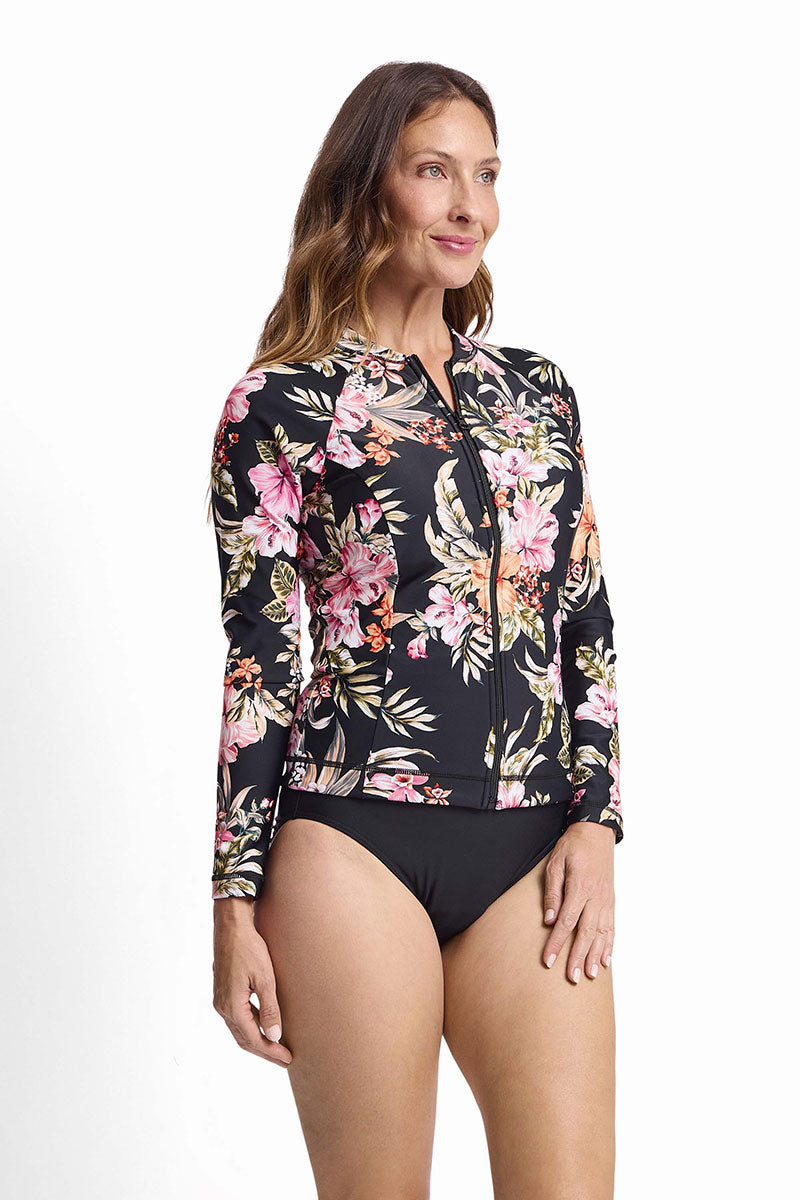 Jantzen JA91274MAS Select Long Sleeve Mastectomy Rashie - Multi_6