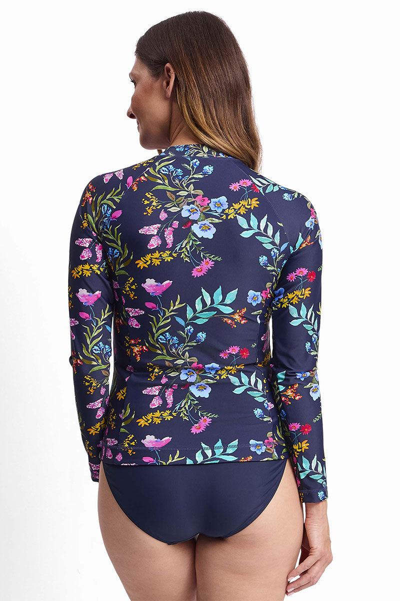 Jantzen JA91274MAS Select Long Sleeve Mastectomy Rashie - Navy_3
