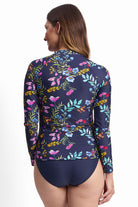 Jantzen JA91274MAS Select Long Sleeve Mastectomy Rashie - Navy_3