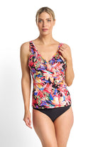Jantzen Mandalay Frill Crossover Singlet - Black_3
