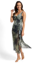 Jantzen Mood Midi Mesh Sarong - Army_1