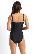 Jantzen Select D Cross Front One Piece - Black_4