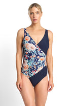 Jantzen Select Surplice One Piece - JA84934-Navy_3