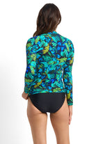 Jantzen Watermist Long Sleeve Mast Rashie - Green_4