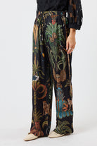 Lula Soul Cheetah Pant - Black_2