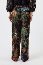 Lula Soul Cheetah Pant - Black_5