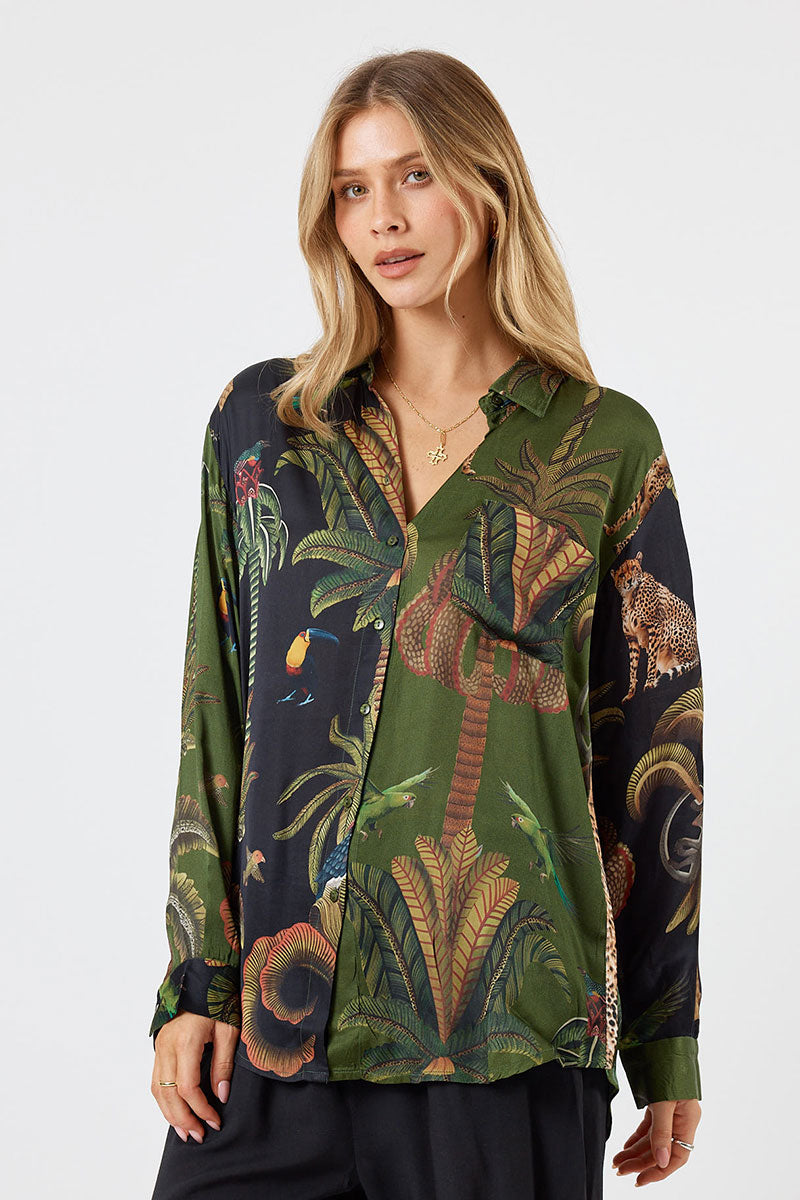 Lula Soul Cheetah Shirt - Multi_4