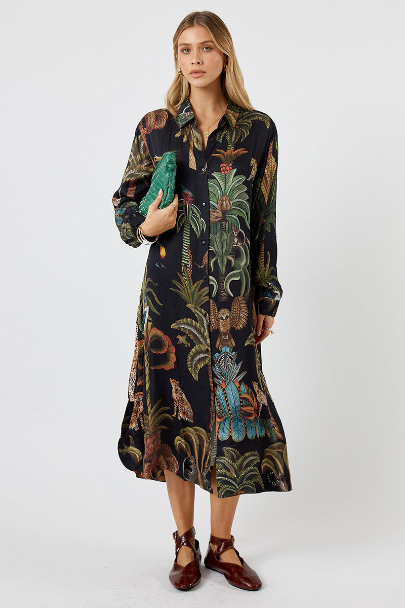 Lula Soul Cheetah Shirtmaker - Black_1