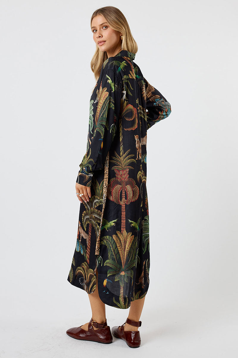 Lula Soul Cheetah Shirtmaker - Black_3