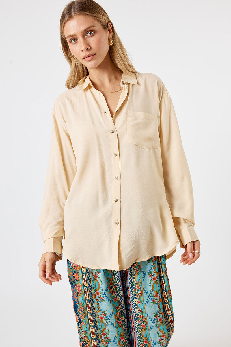 Lula Soul Delta Shirt - Cream_2