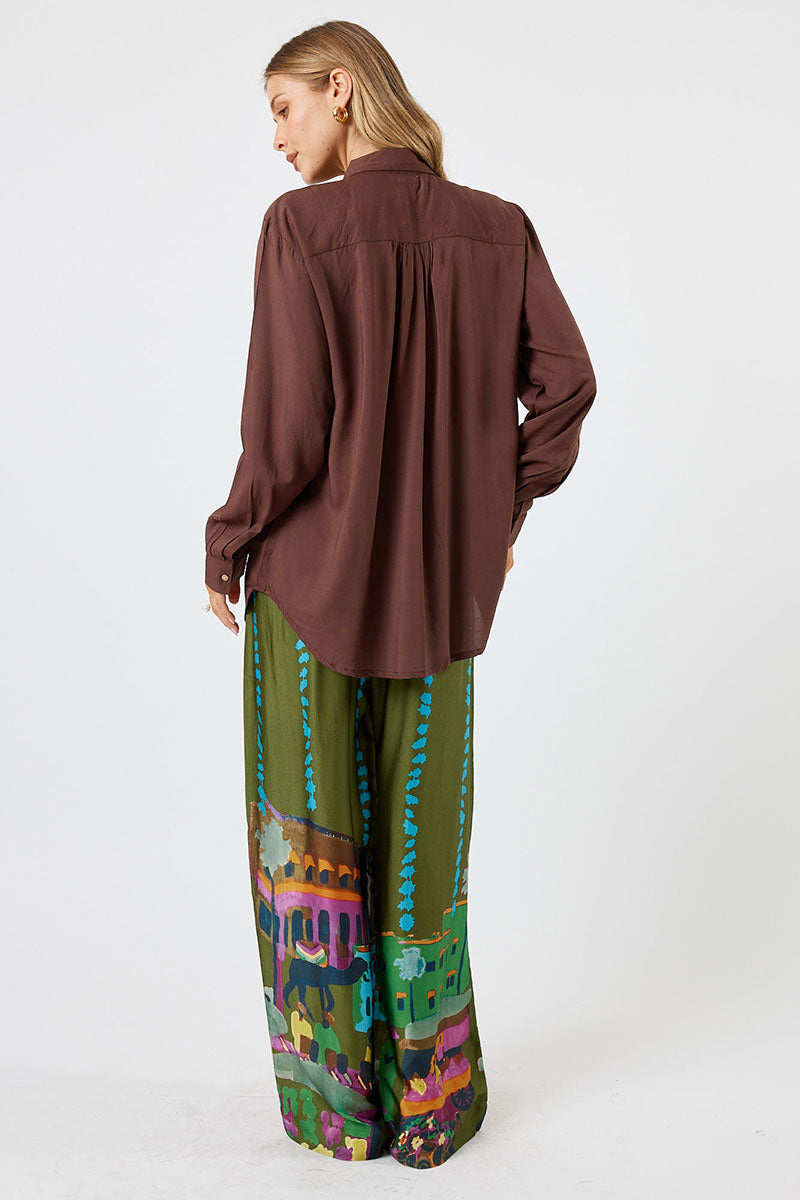 Lula Soul Delta Shirt - Espresso_6
