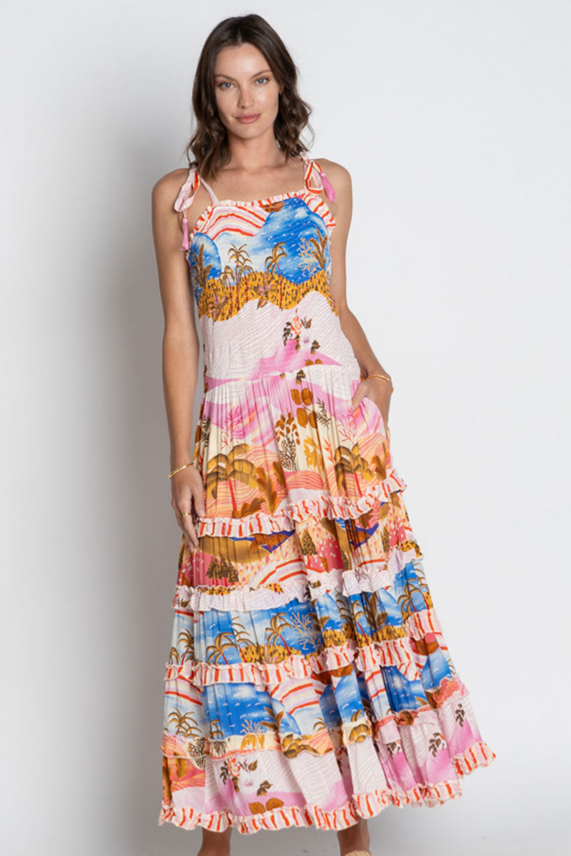 Lula Soul Jimbaran Sundress - Musk