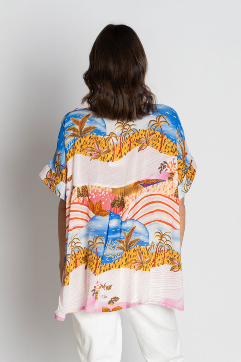 Lula Soul Jimbaran Top - Musk_back