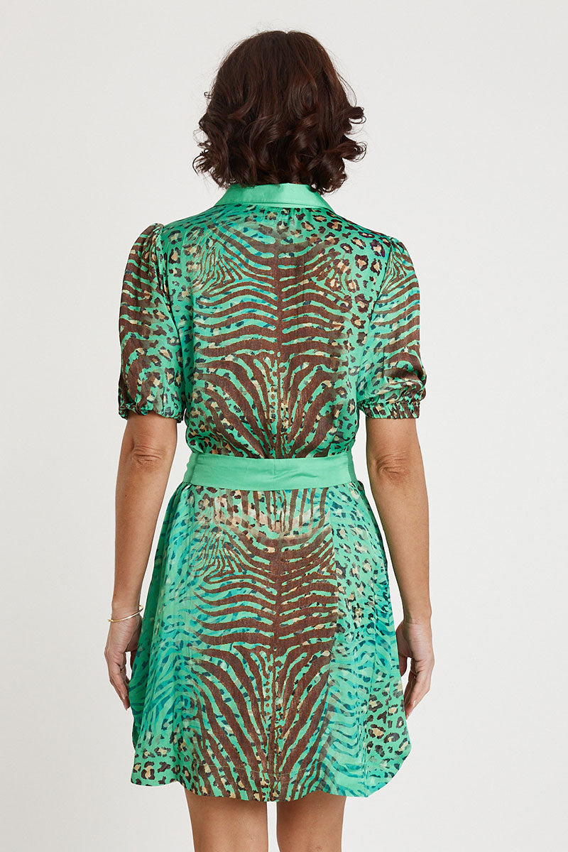 Lula Soul Maasai Dress - Emerald_2